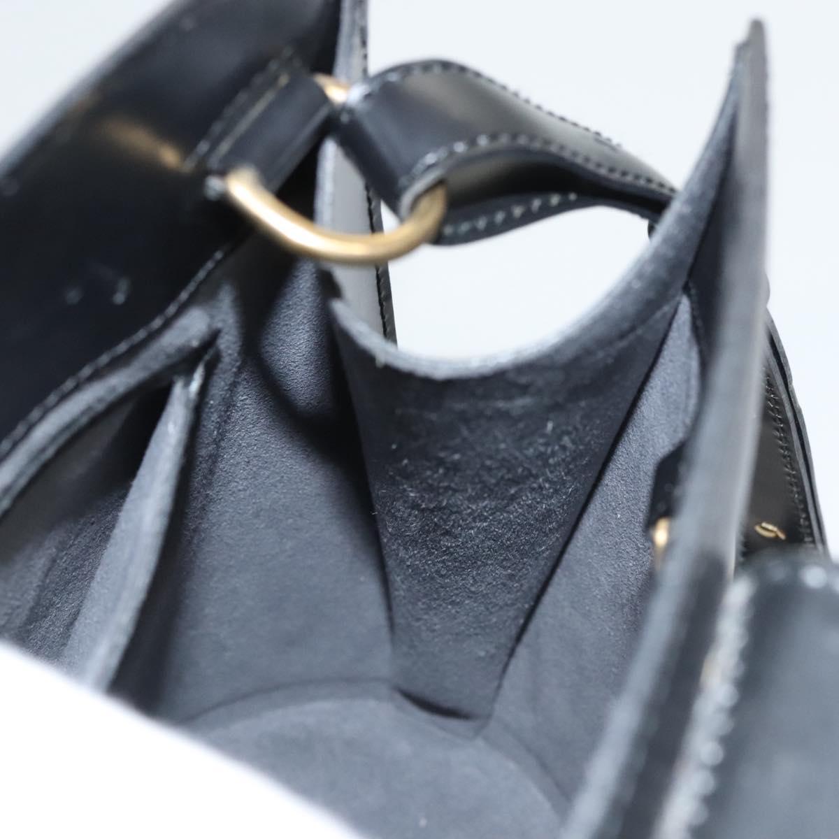 LOUIS VUITTON Epi Cluny Shoulder Bag Black M52252 LV Auth 119415
