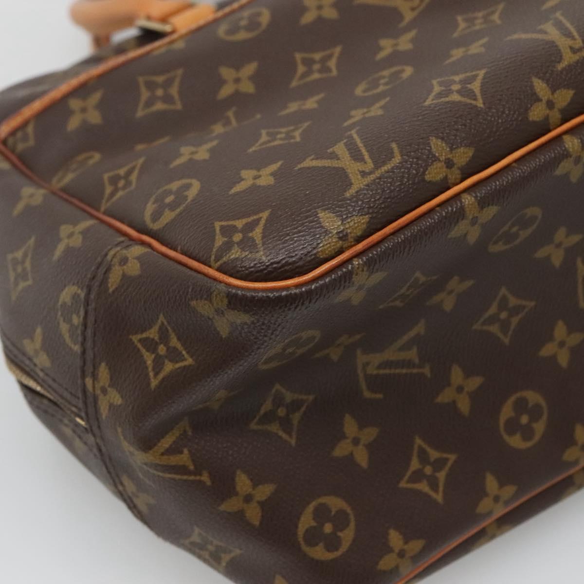 LOUIS VUITTON Monogram Deauville Hand Bag M47270 LV Auth 119431
