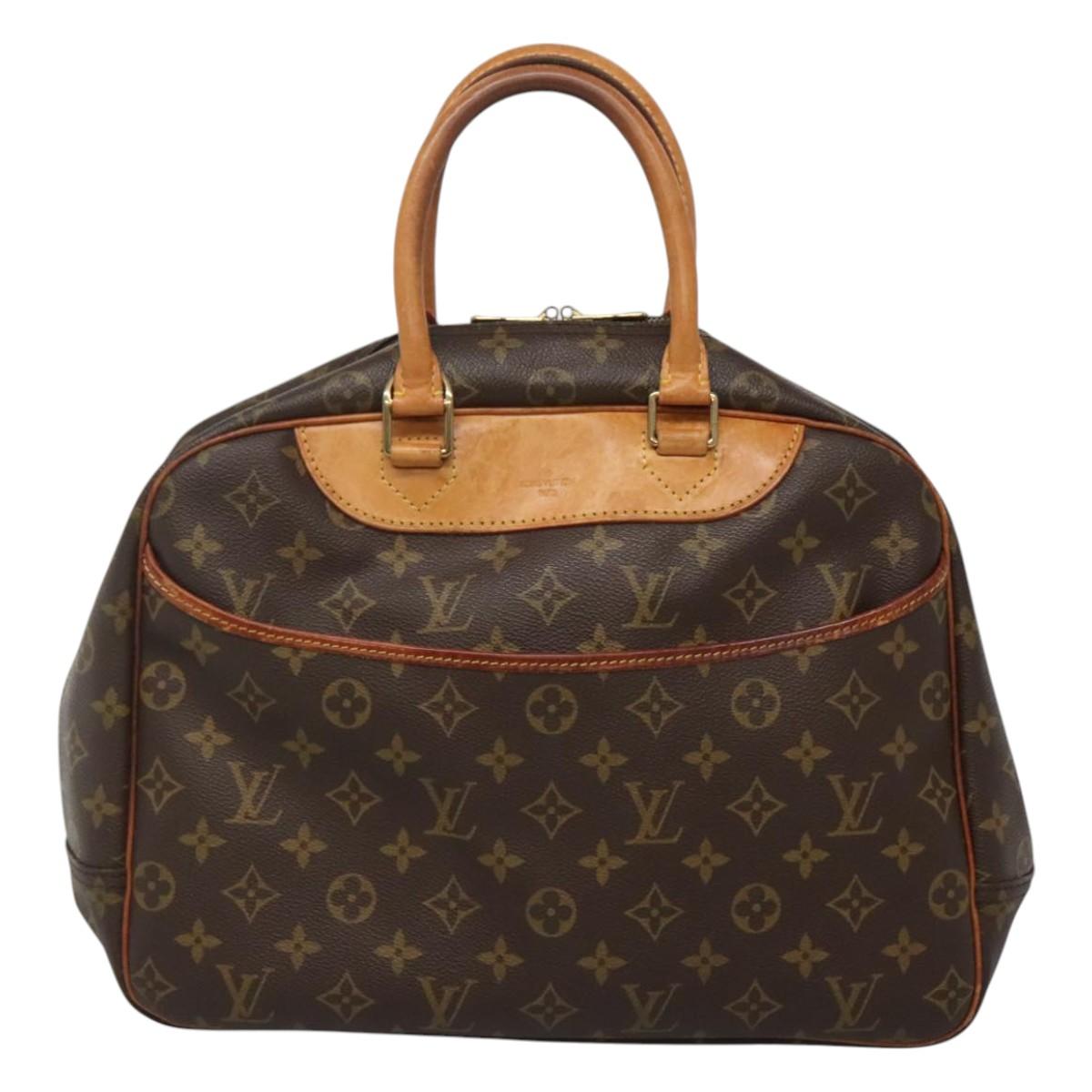 LOUIS VUITTON Monogram Deauville Hand Bag M47270 LV Auth 119431