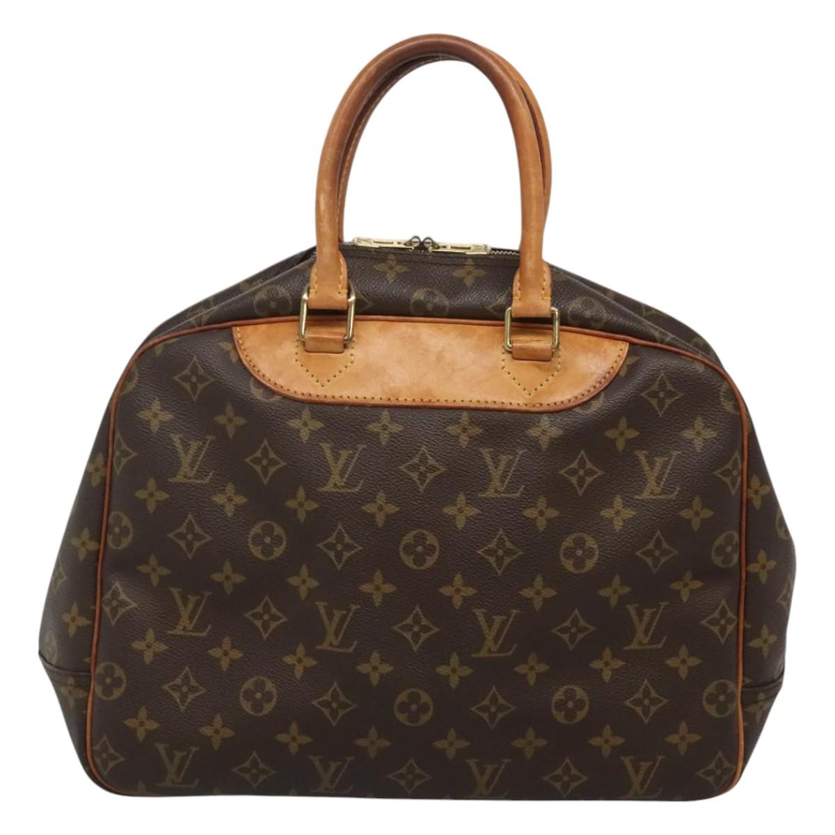 LOUIS VUITTON Monogram Deauville Hand Bag M47270 LV Auth 119431