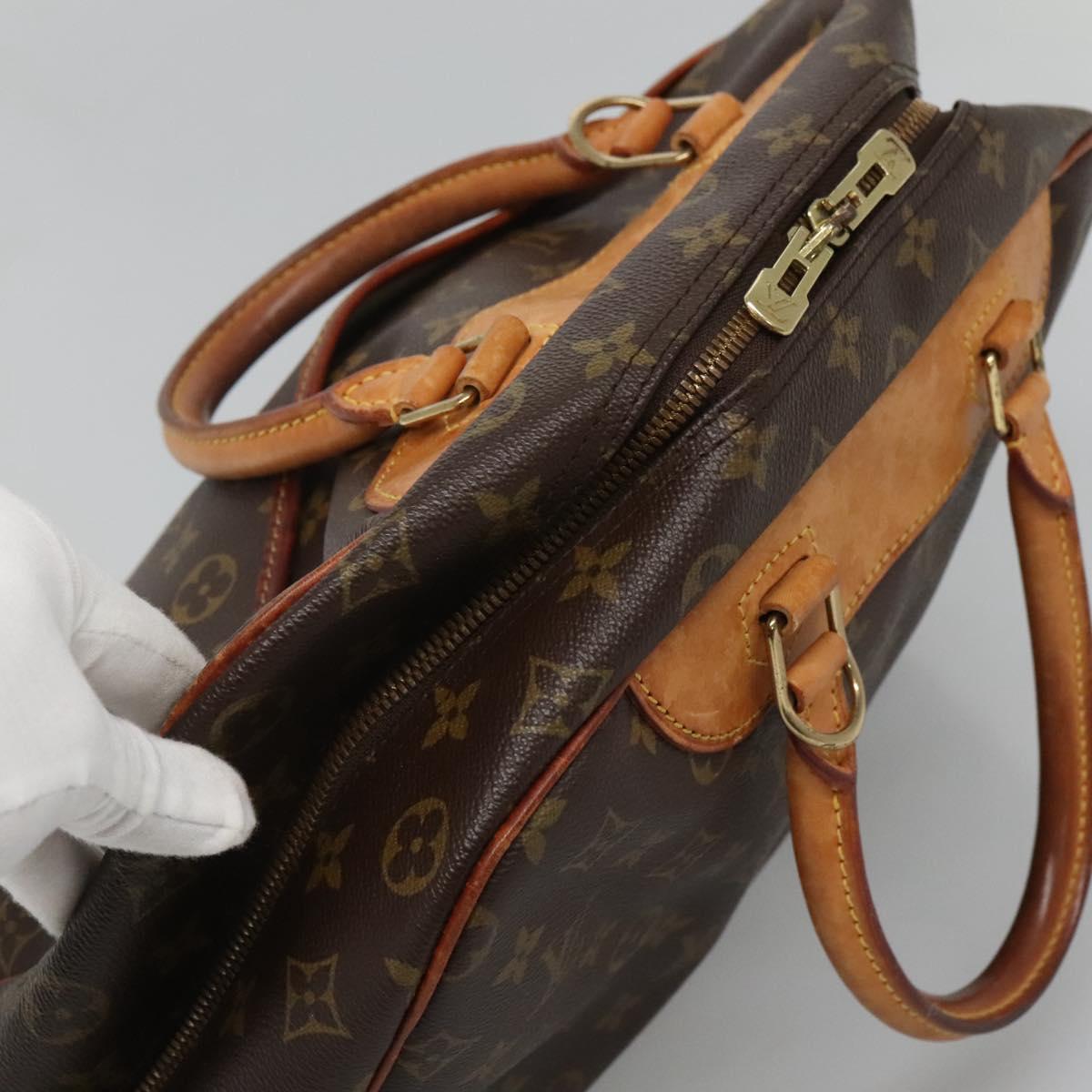 LOUIS VUITTON Monogram Deauville Hand Bag M47270 LV Auth 119431
