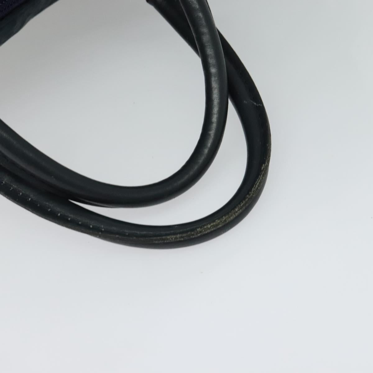 Christian Dior Trotter Canvas Boston Bag Navy Auth 119447