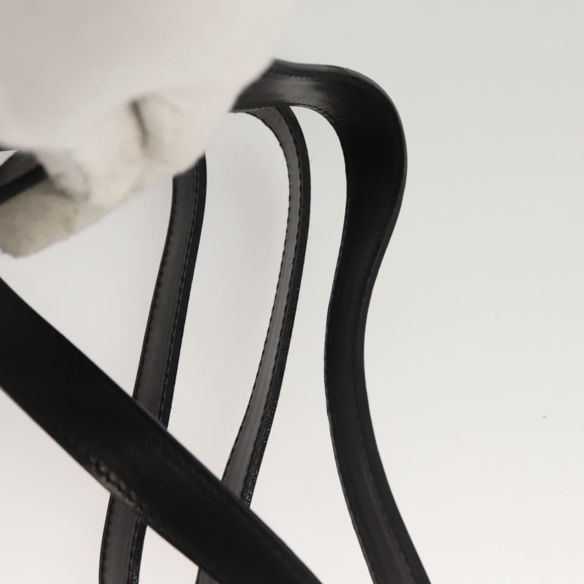 Salvatore Ferragamo Gancini Backpack Suede Black Gold Auth 119454