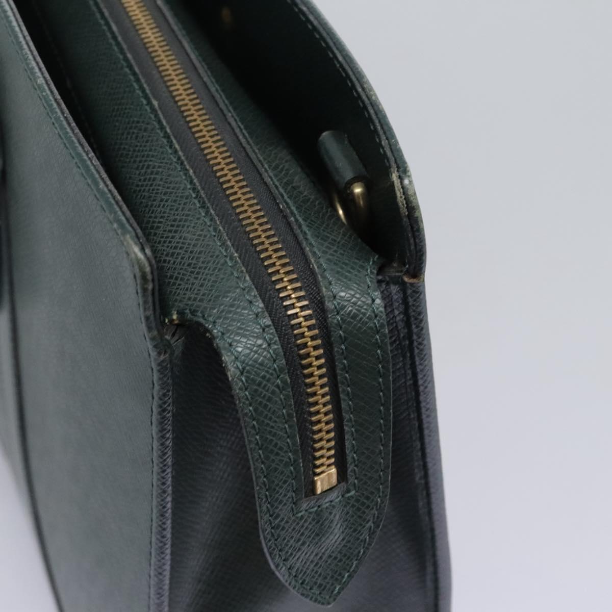 LOUIS VUITTON Taiga Porte Documents Rozan Bag Epicea M30054 LV Auth 119480