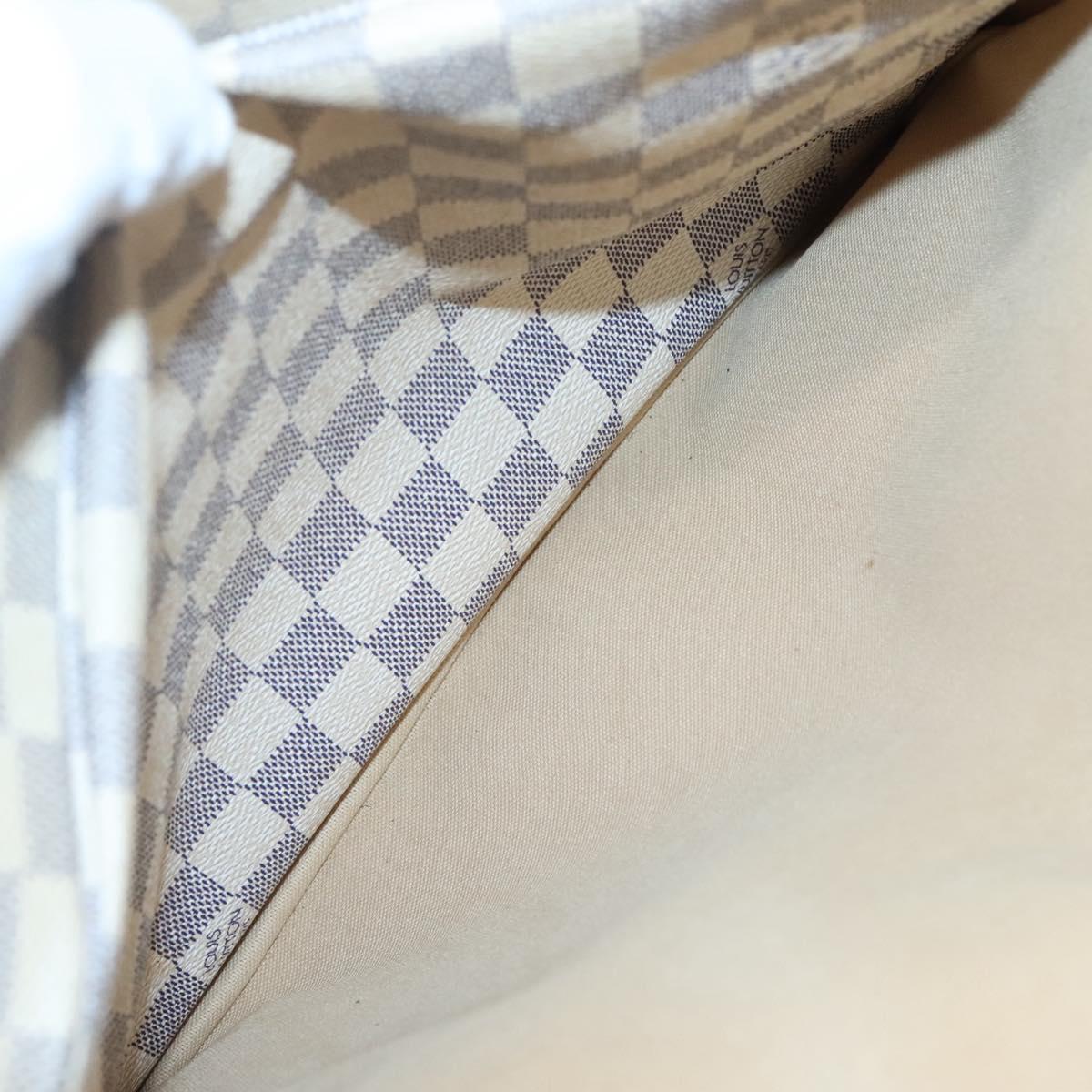 LOUIS VUITTON Damier Azur Naviglio Shoulder Bag N51189 LV Auth 119481