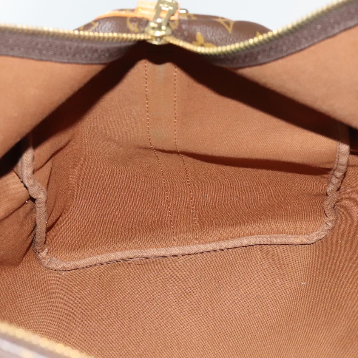 LOUIS VUITTON Monogram Keepall Bandouliere 55 Boston Bag M41414 LV Auth 119520