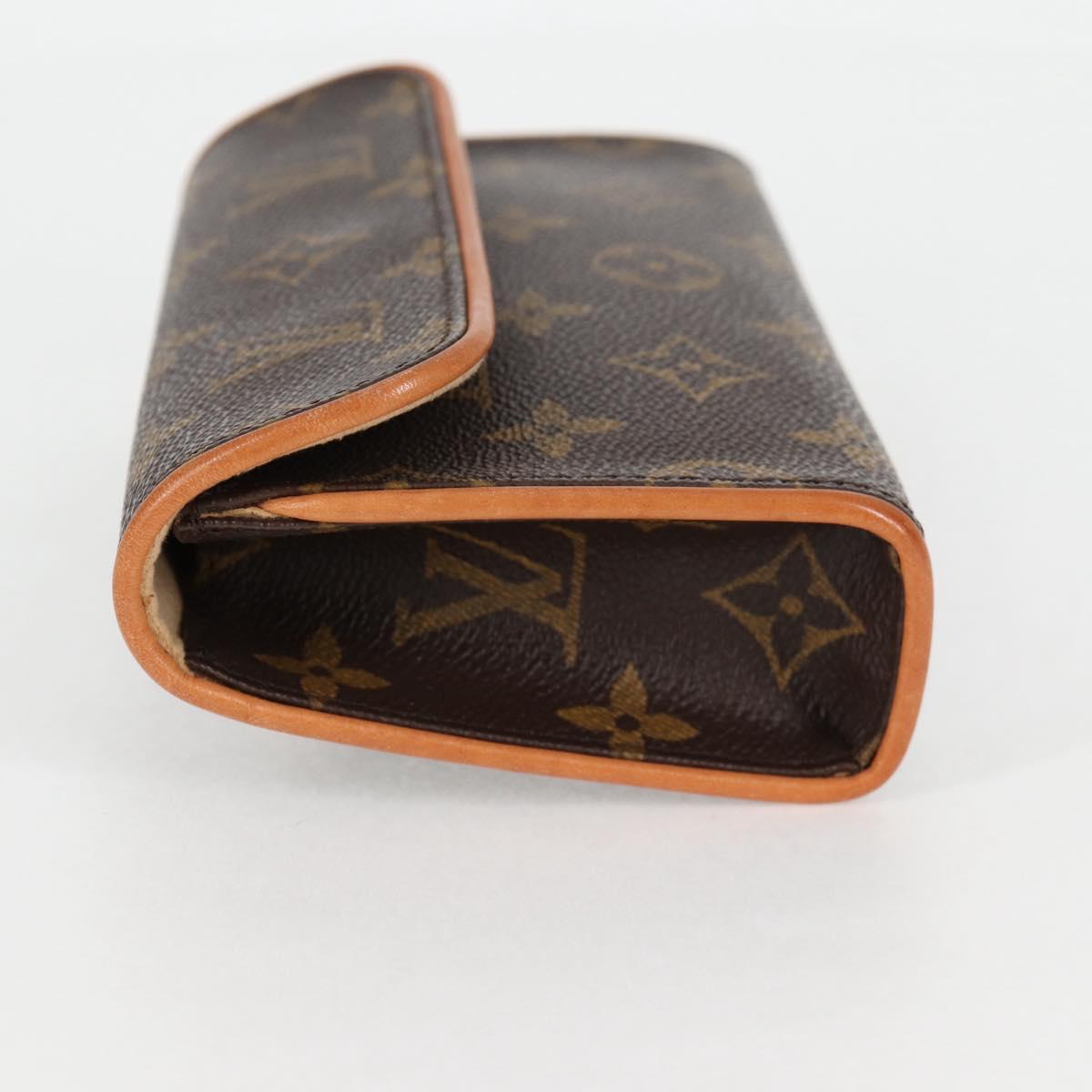 LOUIS VUITTON Monogram Pochette Florentine Waist bag M51855 LV Auth 119590V