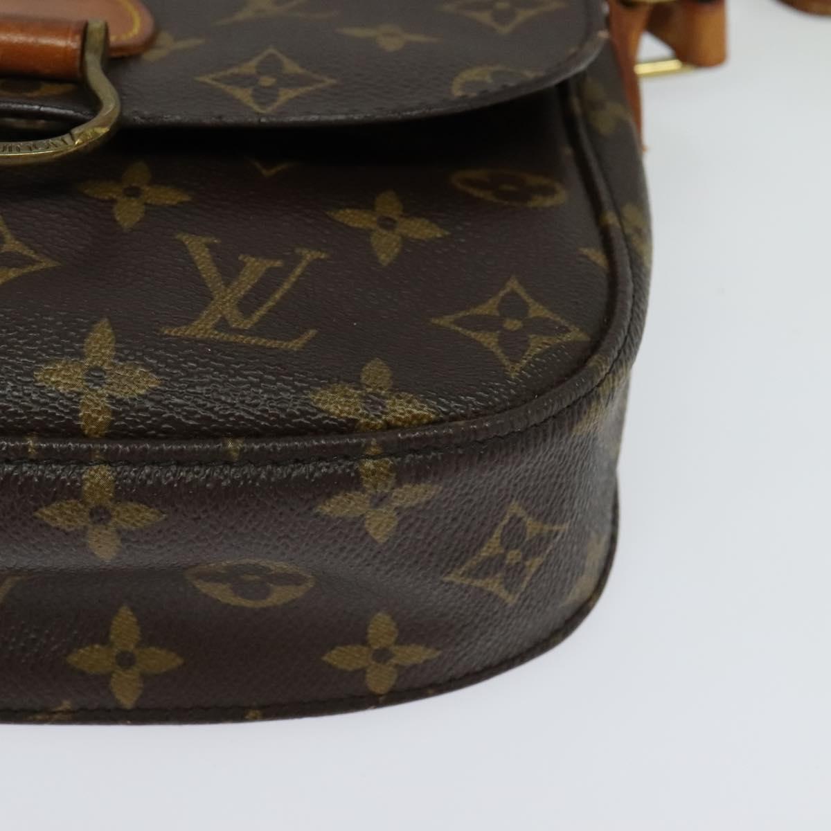 LOUIS VUITTON Monogram Saint Cloud MM Shoulder Bag M51243 LV Auth 119633