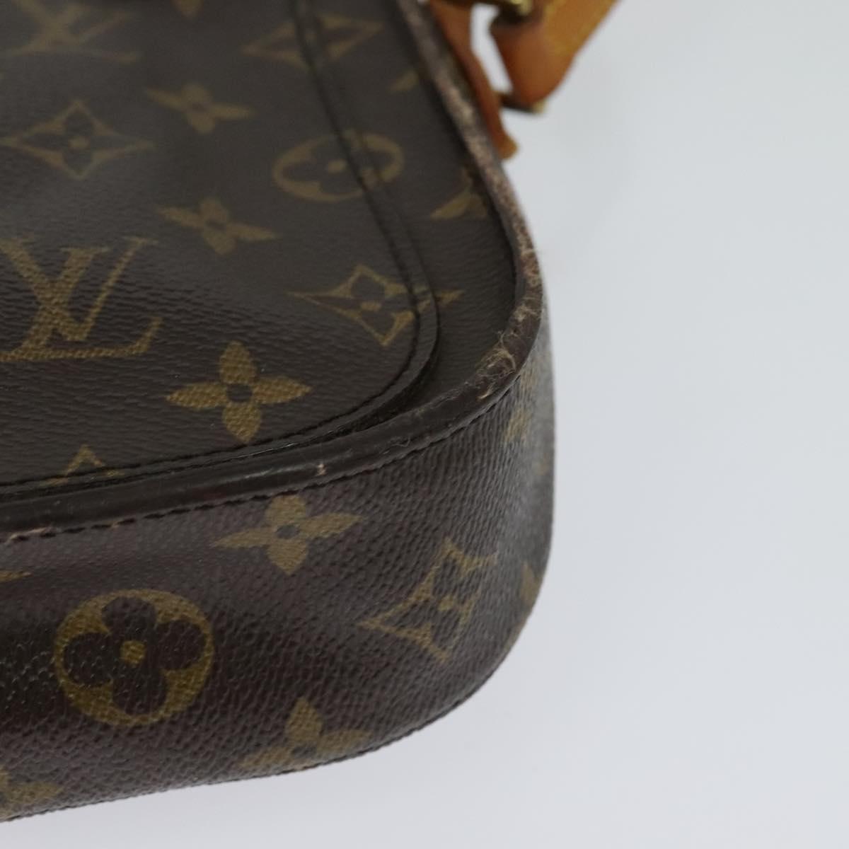 LOUIS VUITTON Monogram Saint Cloud MM Shoulder Bag M51243 LV Auth 119633
