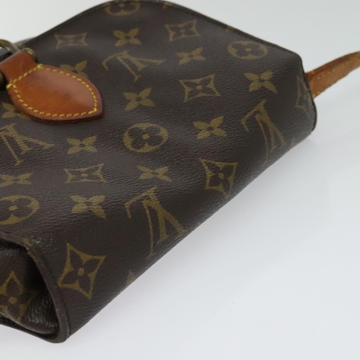 LOUIS VUITTON Monogram Saint Cloud MM Shoulder Bag M51243 LV Auth 119633