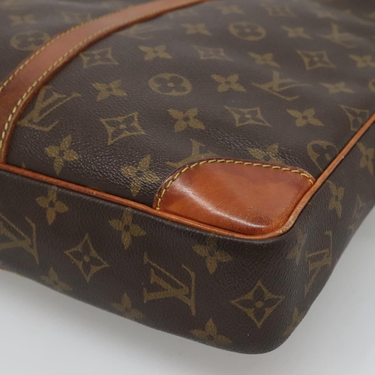 LOUIS VUITTON Monogram Porte Documents Voyage Business Bag M52005 LV Auth 119665