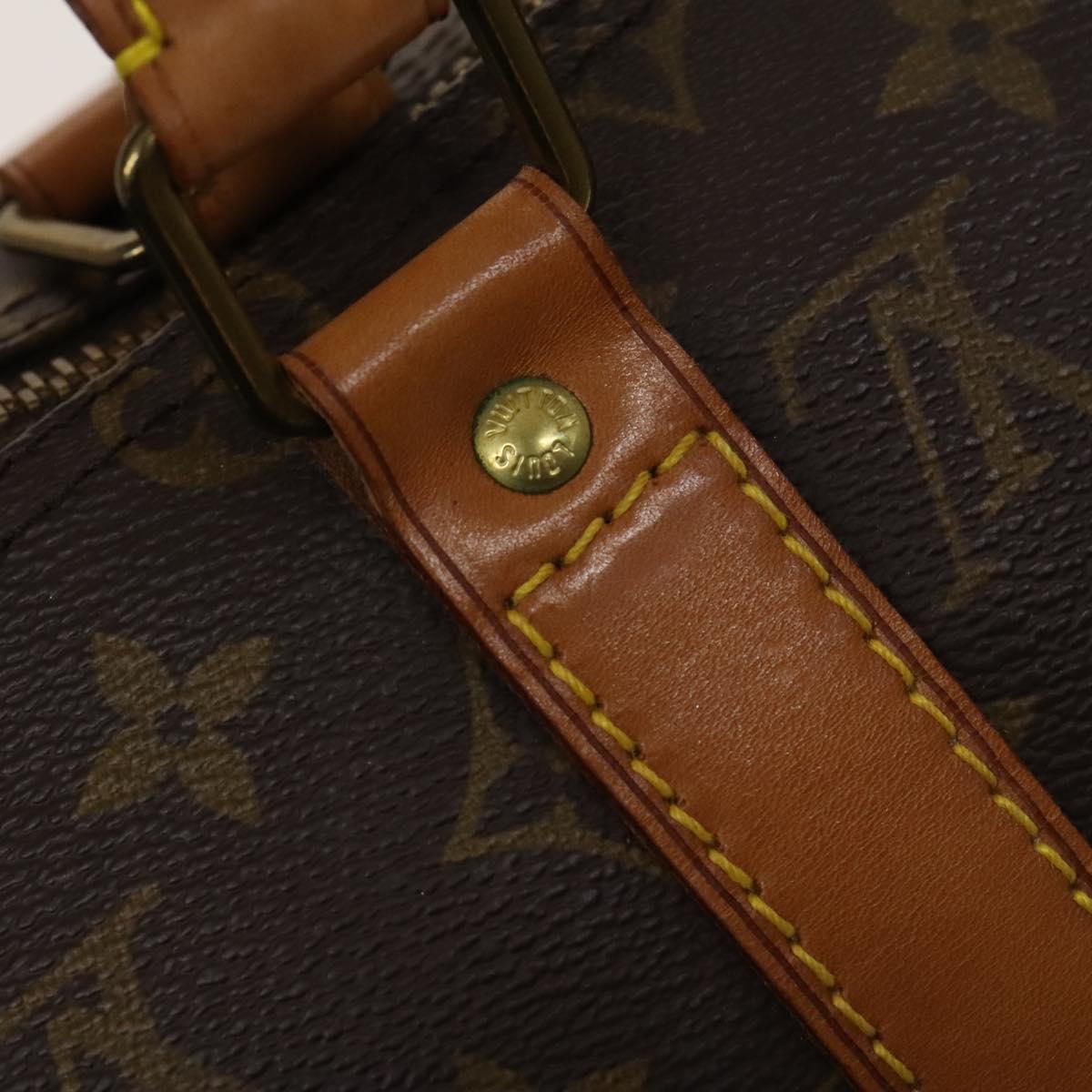 LOUIS VUITTON Monogram Keepall 50 Boston Bag M41426 LV Auth 119713