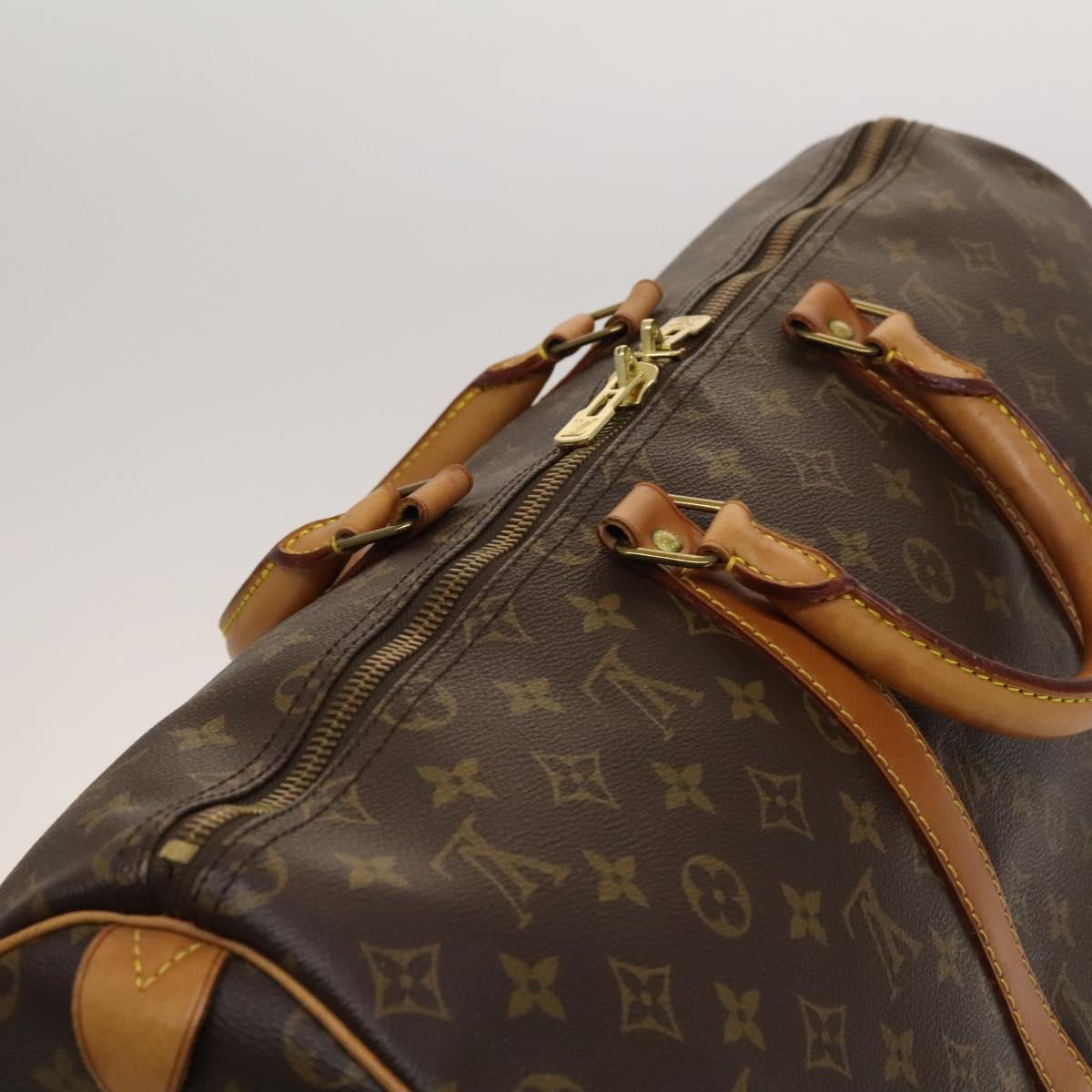 LOUIS VUITTON Monogram Keepall 50 Boston Bag M41426 LV Auth 119713