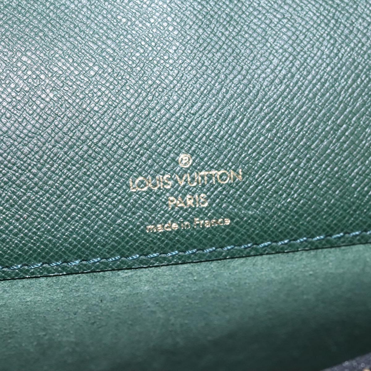 LOUIS VUITTON Taiga Tashkent Business Bag Epicea M30084 LV Auth 119774