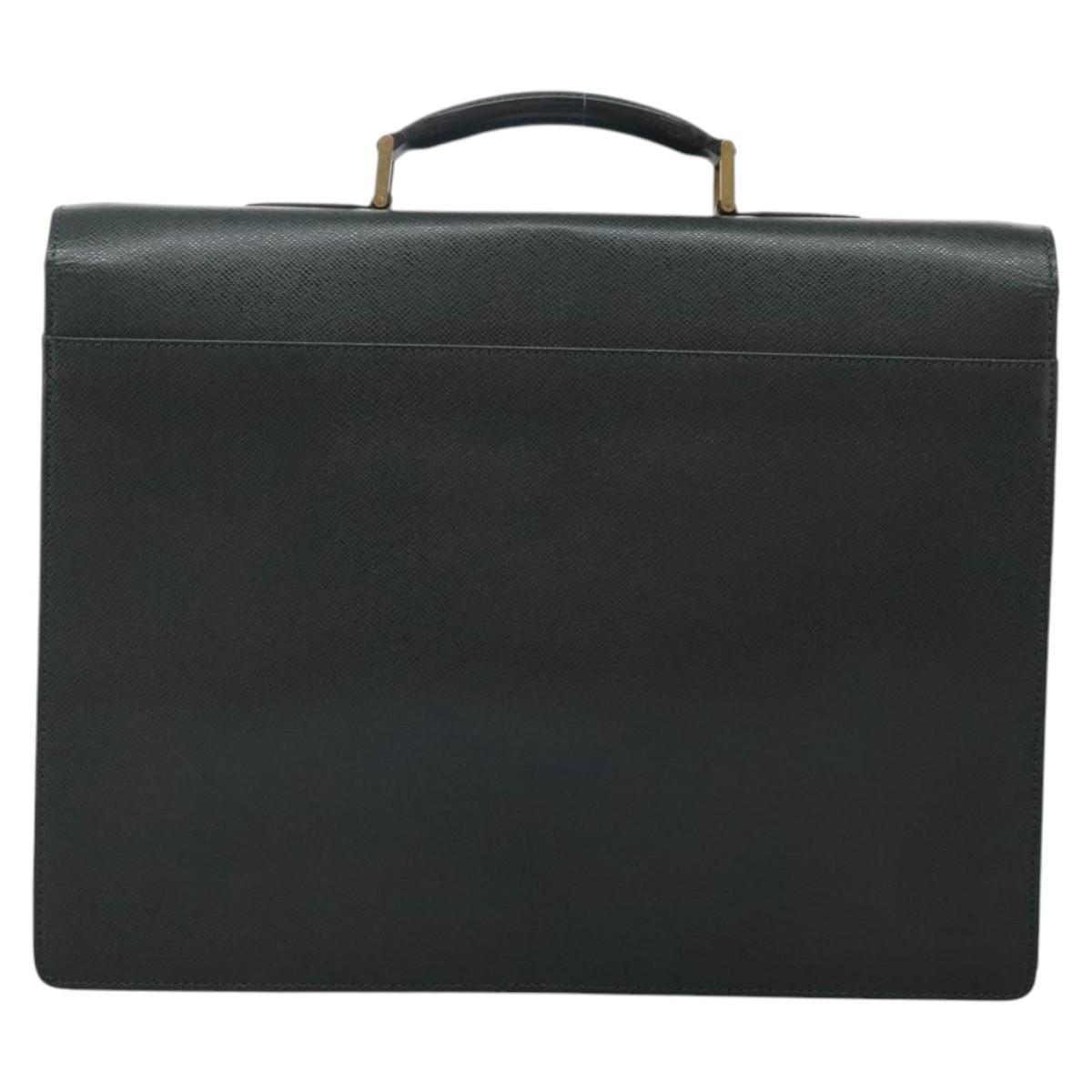 LOUIS VUITTON Taiga Tashkent Business Bag Epicea M30084 LV Auth 119774