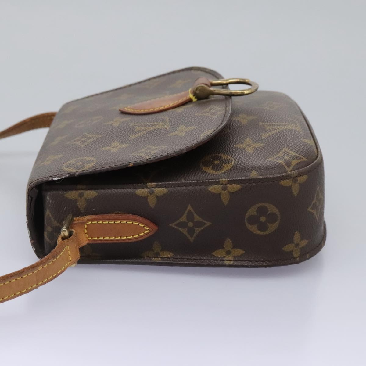 LOUIS VUITTON Monogram Saint Cloud MM Shoulder Bag M51243 LV Auth 119805