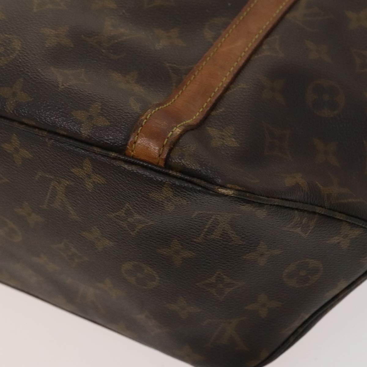 LOUIS VUITTON Monogram Sac Shopping Tote Bag M51108 LV Auth 119806