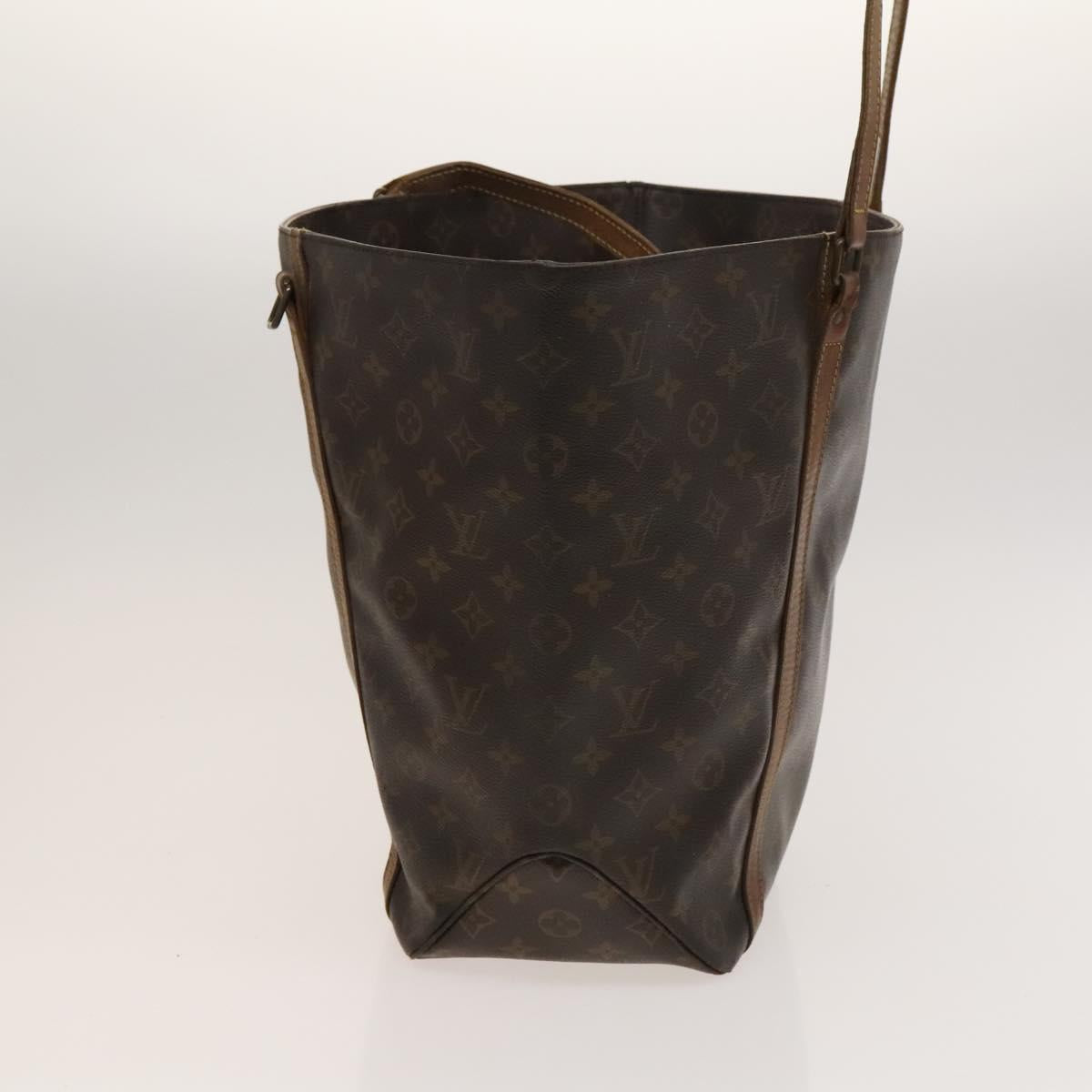 LOUIS VUITTON Monogram Sac Shopping Tote Bag M51108 LV Auth 119806