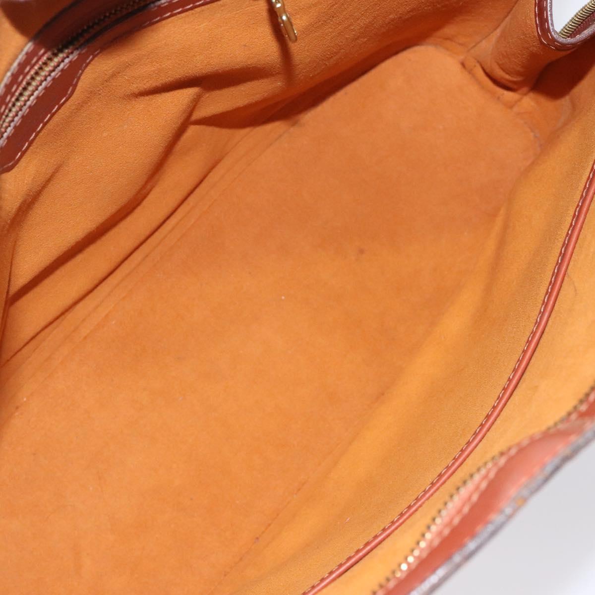 LOUIS VUITTON Epi Lussac Shoulder Bag Brown M52283 LV Auth 119810