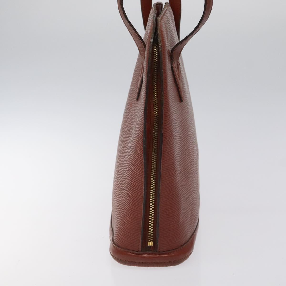 LOUIS VUITTON Epi Lussac Shoulder Bag Brown M52283 LV Auth 119810