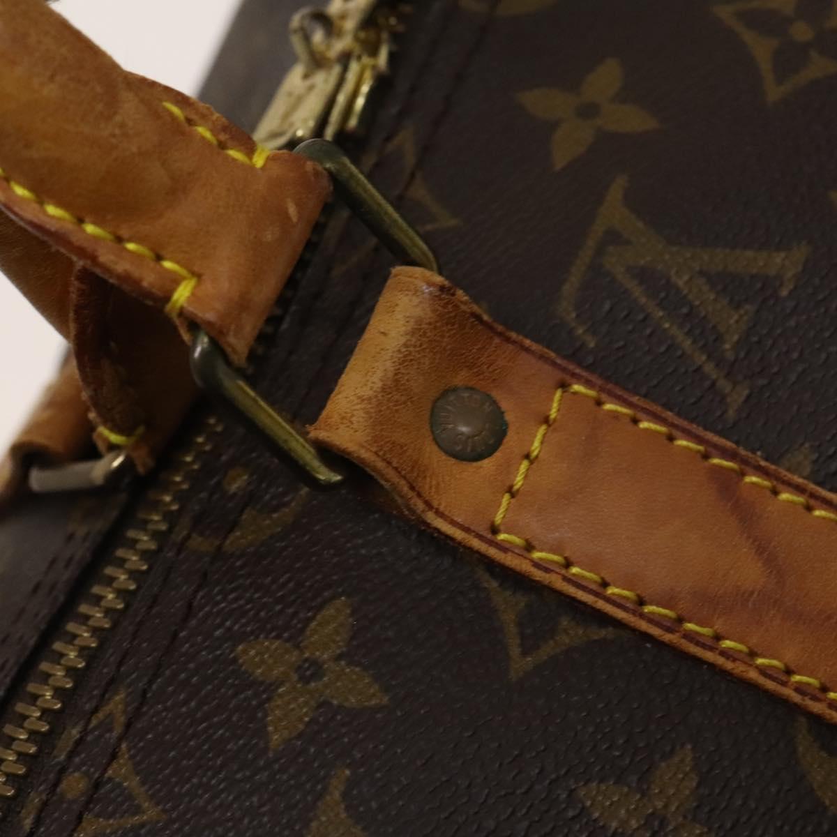 LOUIS VUITTON Monogram Keepall 50 Boston Bag M41426 LV Auth 119826