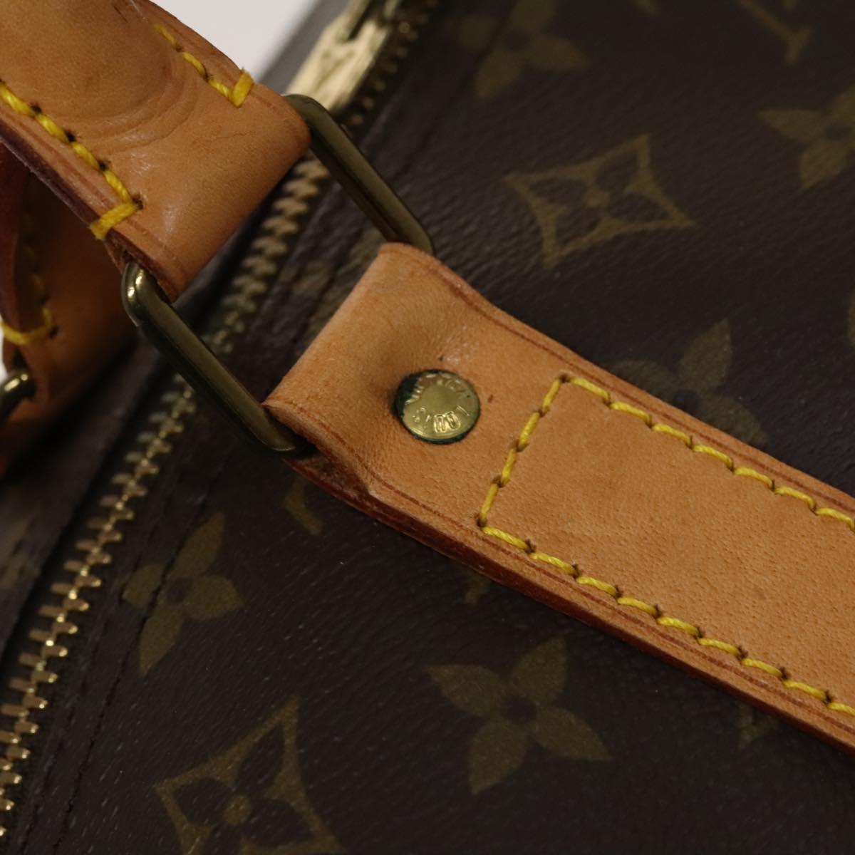 LOUIS VUITTON Monogram Keepall 60 Boston Bag M41422 LV Auth 119828