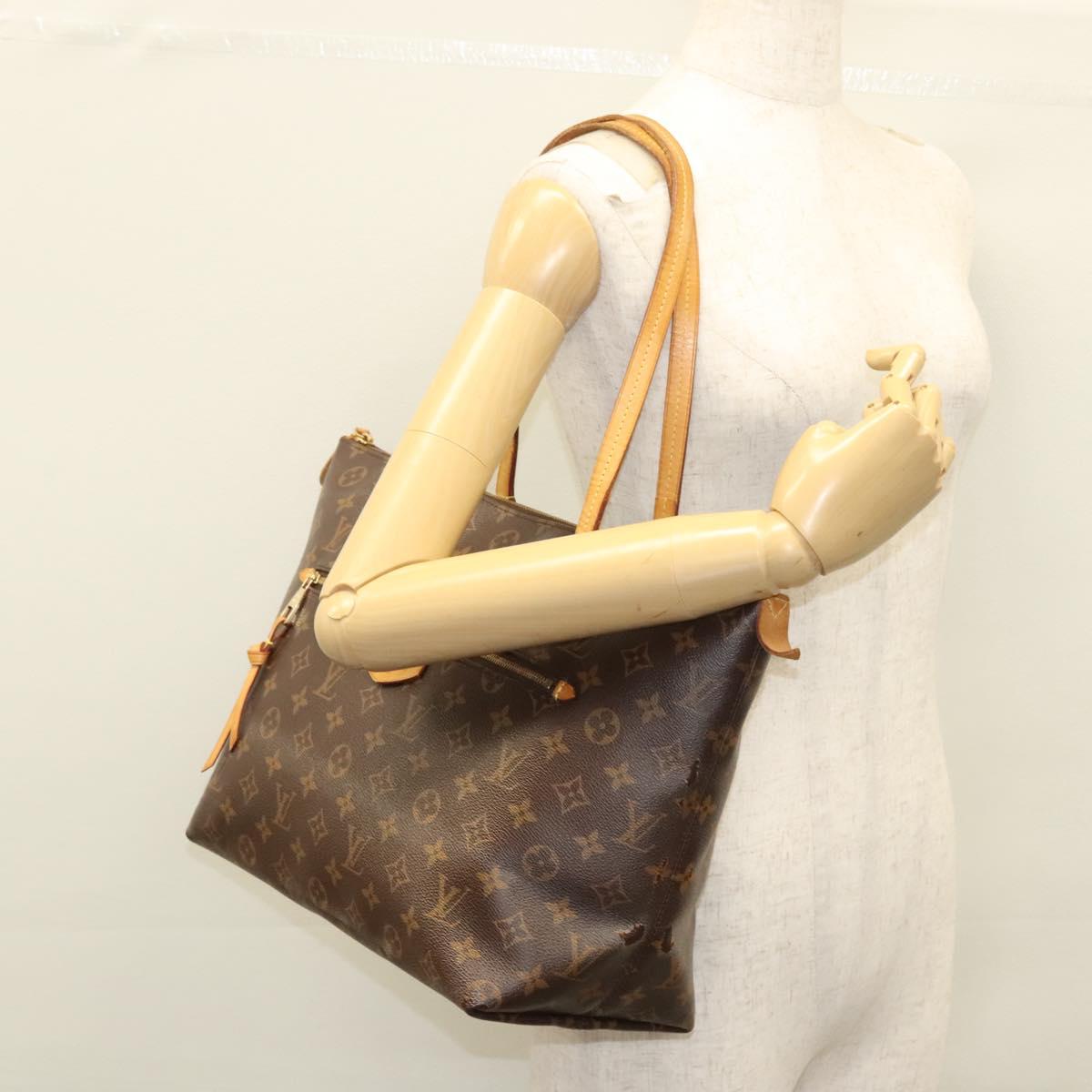 LOUIS VUITTON Monogram Jena MM Tote Bag M42267 LV Auth 119859