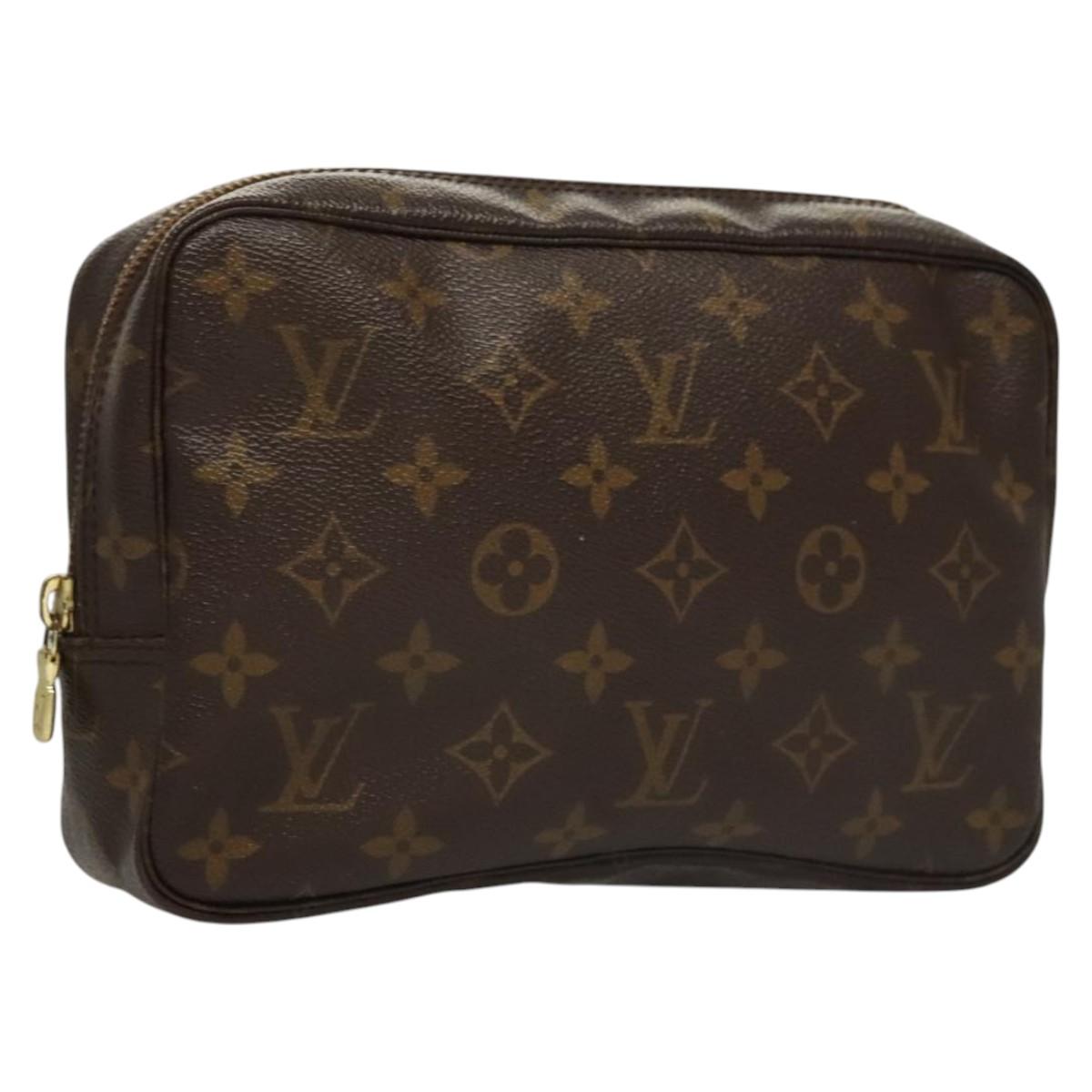 LOUIS VUITTON Monogram Trousse Toilette 23 Clutch Bag M47524 LV Auth 119879