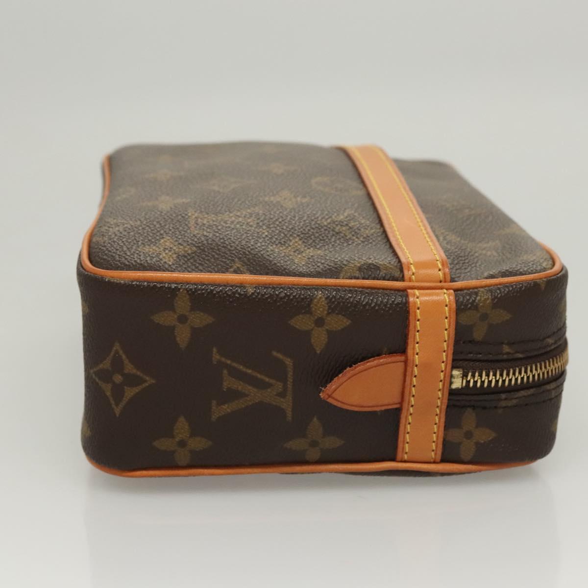 LOUIS VUITTON Monogram Compiegne 23 Clutch Bag M51847 LV Auth 119892