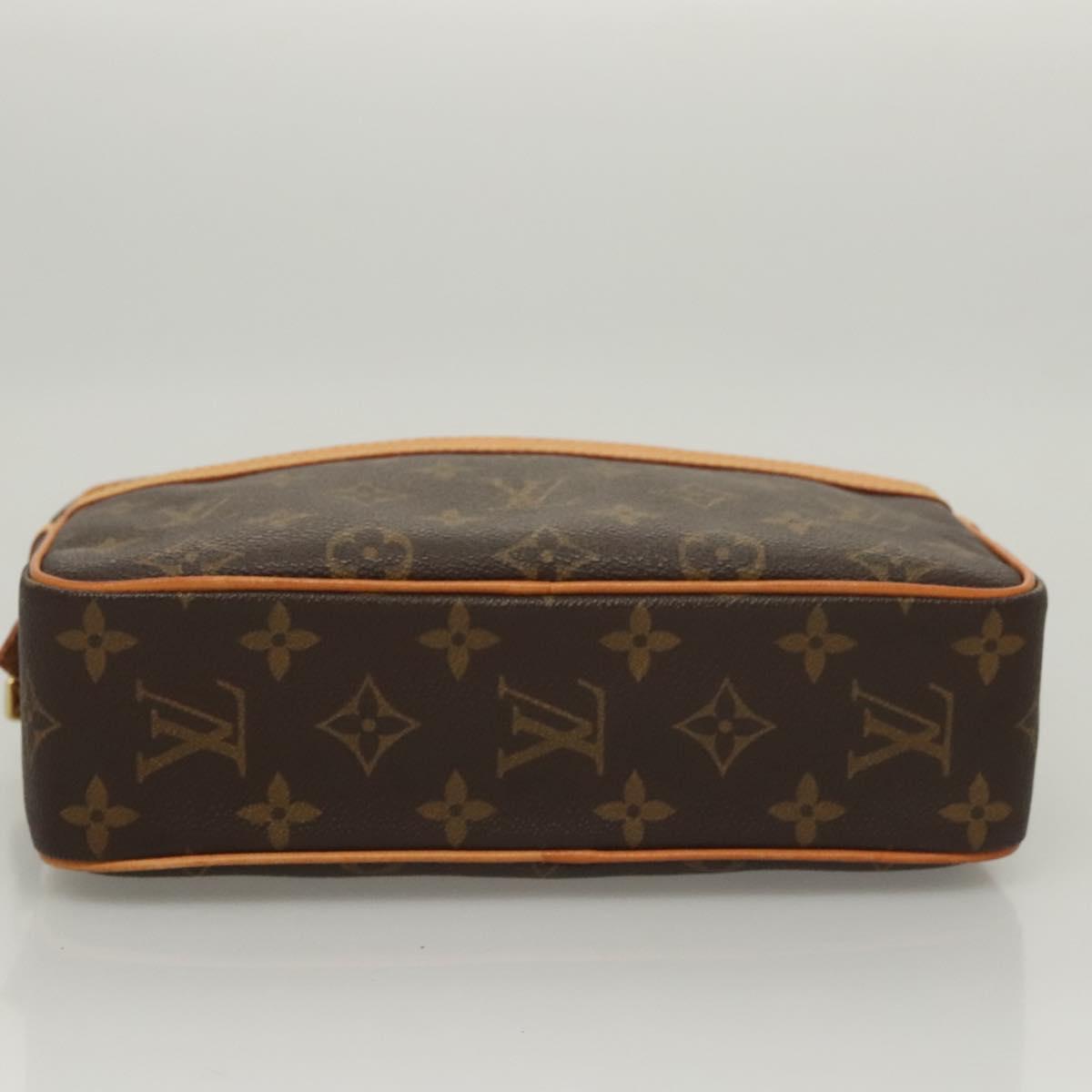 LOUIS VUITTON Monogram Compiegne 23 Clutch Bag M51847 LV Auth 119892