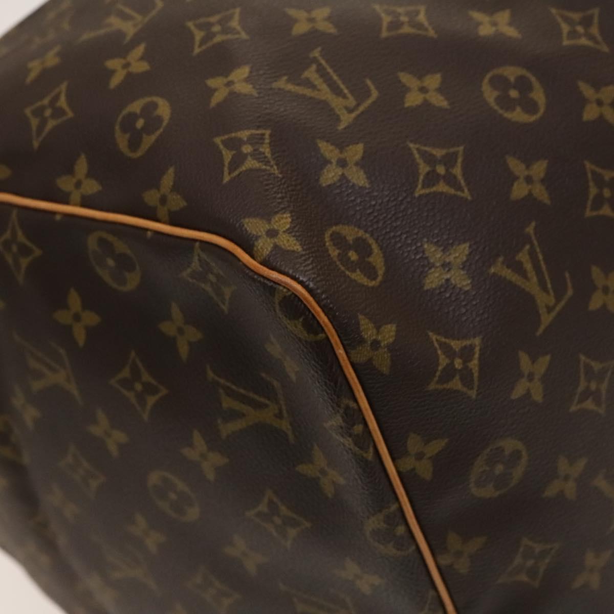 LOUIS VUITTON Monogram Keepall Bandouliere 60 Boston Bag M41412 LV Auth 119895V