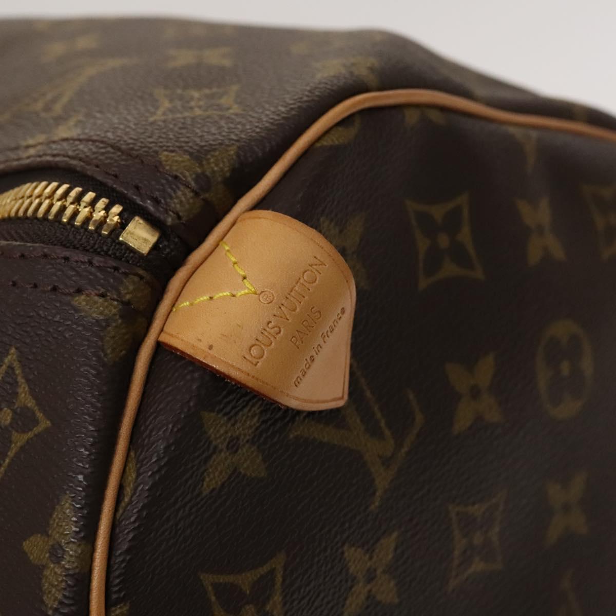 LOUIS VUITTON Monogram Keepall Bandouliere 60 Boston Bag M41412 LV Auth 119895V