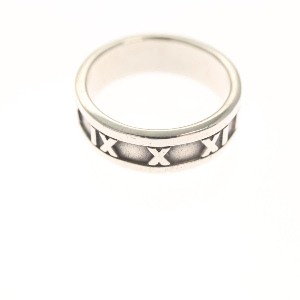 TIFFANY&Co. Atlas Ring Ag925 Silver Auth 119914