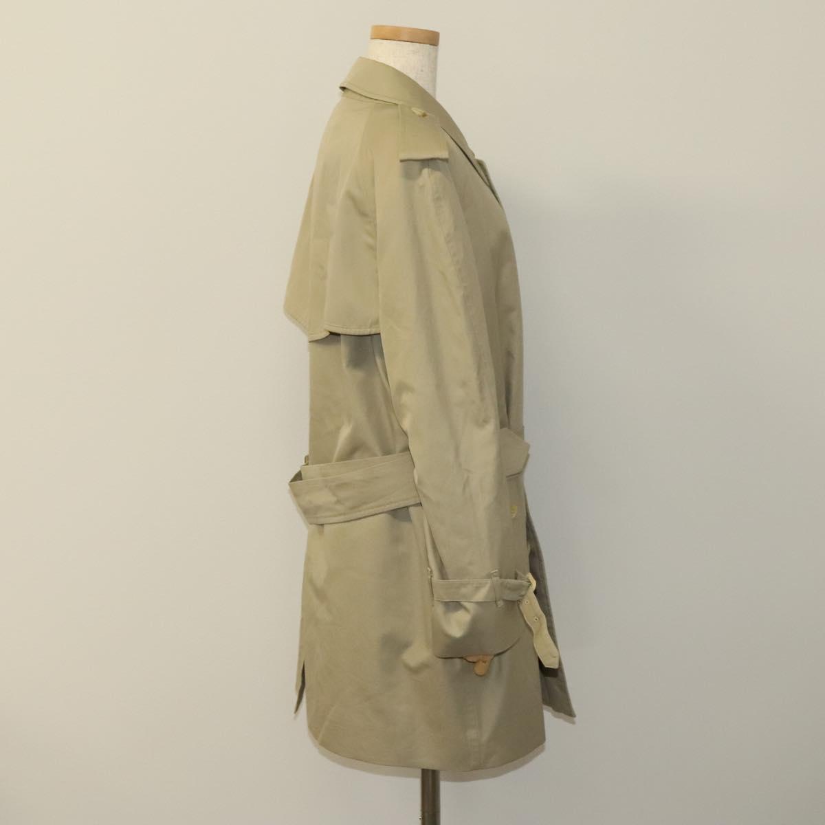 Burberrys Trench Coat Cotton Beige Auth 119945