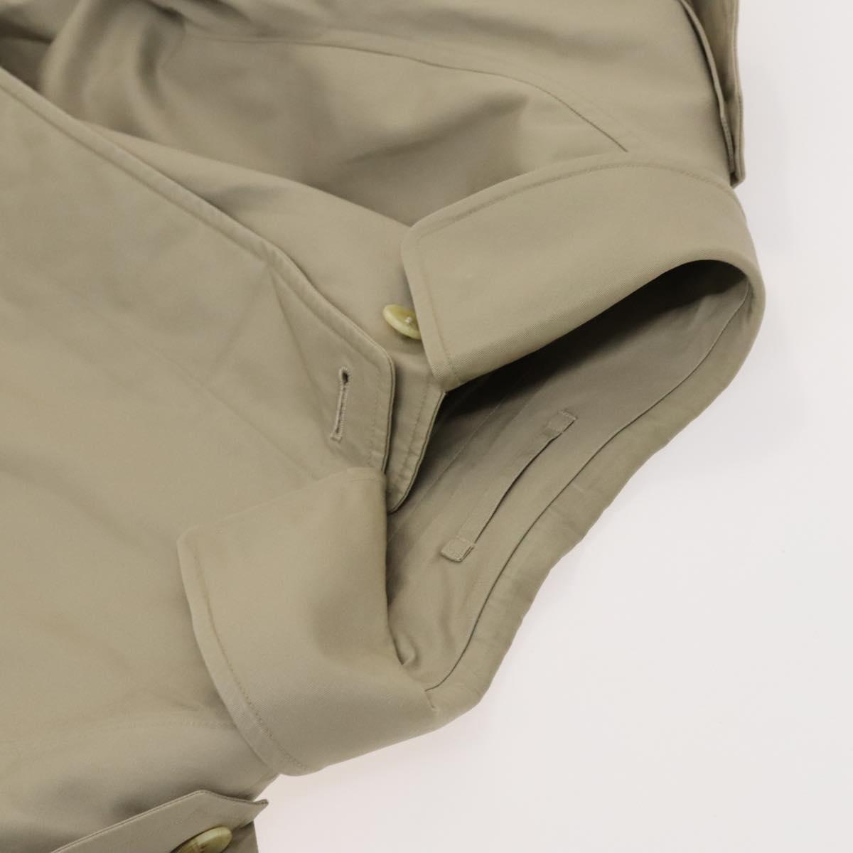 Burberrys Trench Coat Cotton Beige Auth 119945
