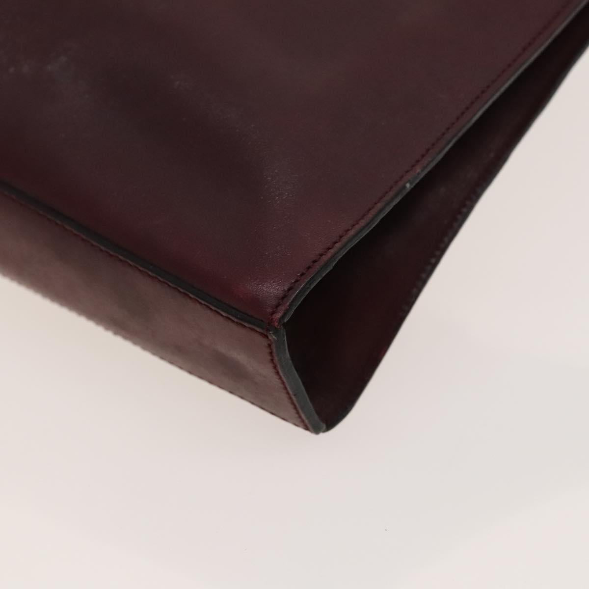 Salvatore Ferragamo Celine Macadam Canvas Bag PVC 3Set Brown Black Auth 119946