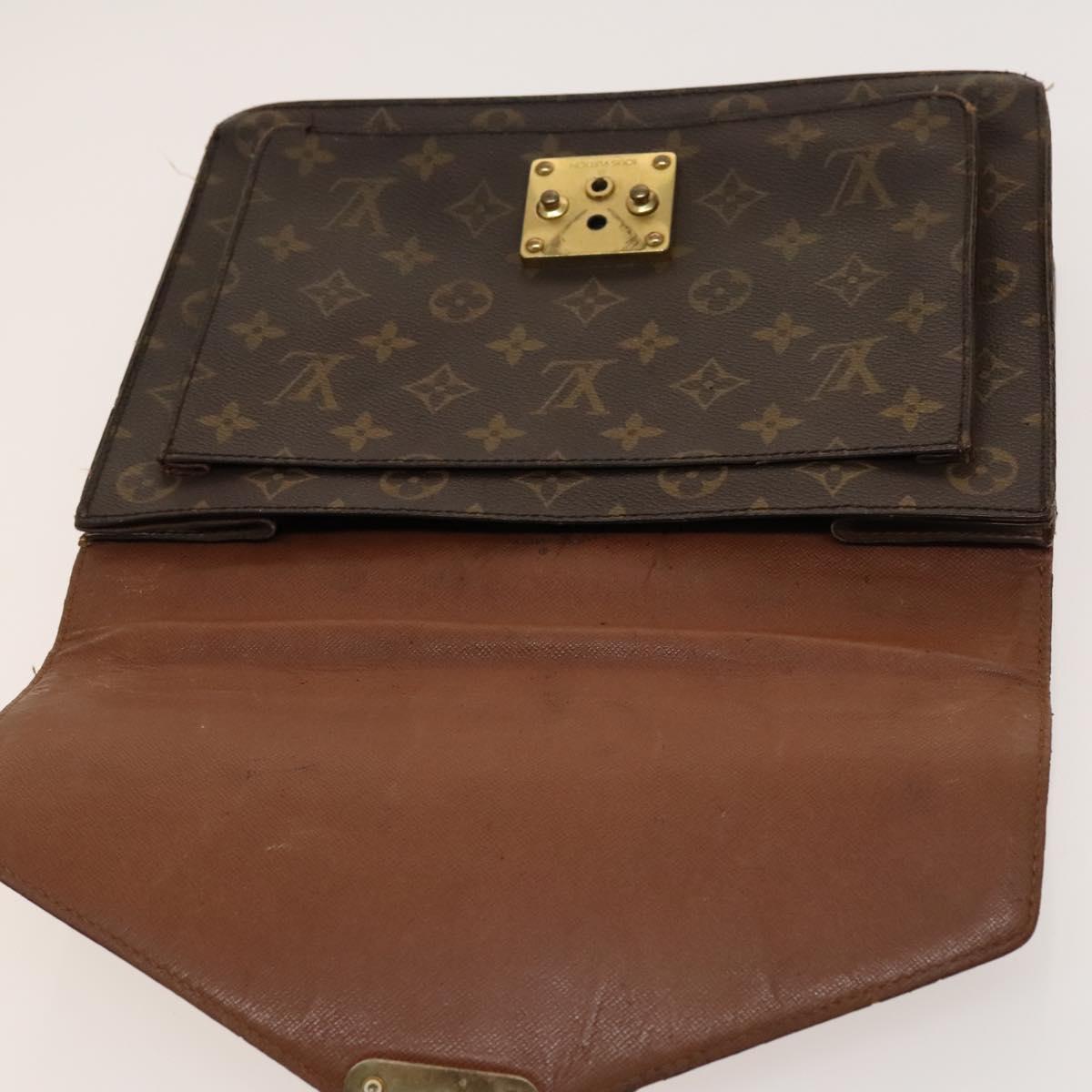 LOUIS VUITTON Monogram Monceau 28 Hand Bag M51185 LV Auth 119972