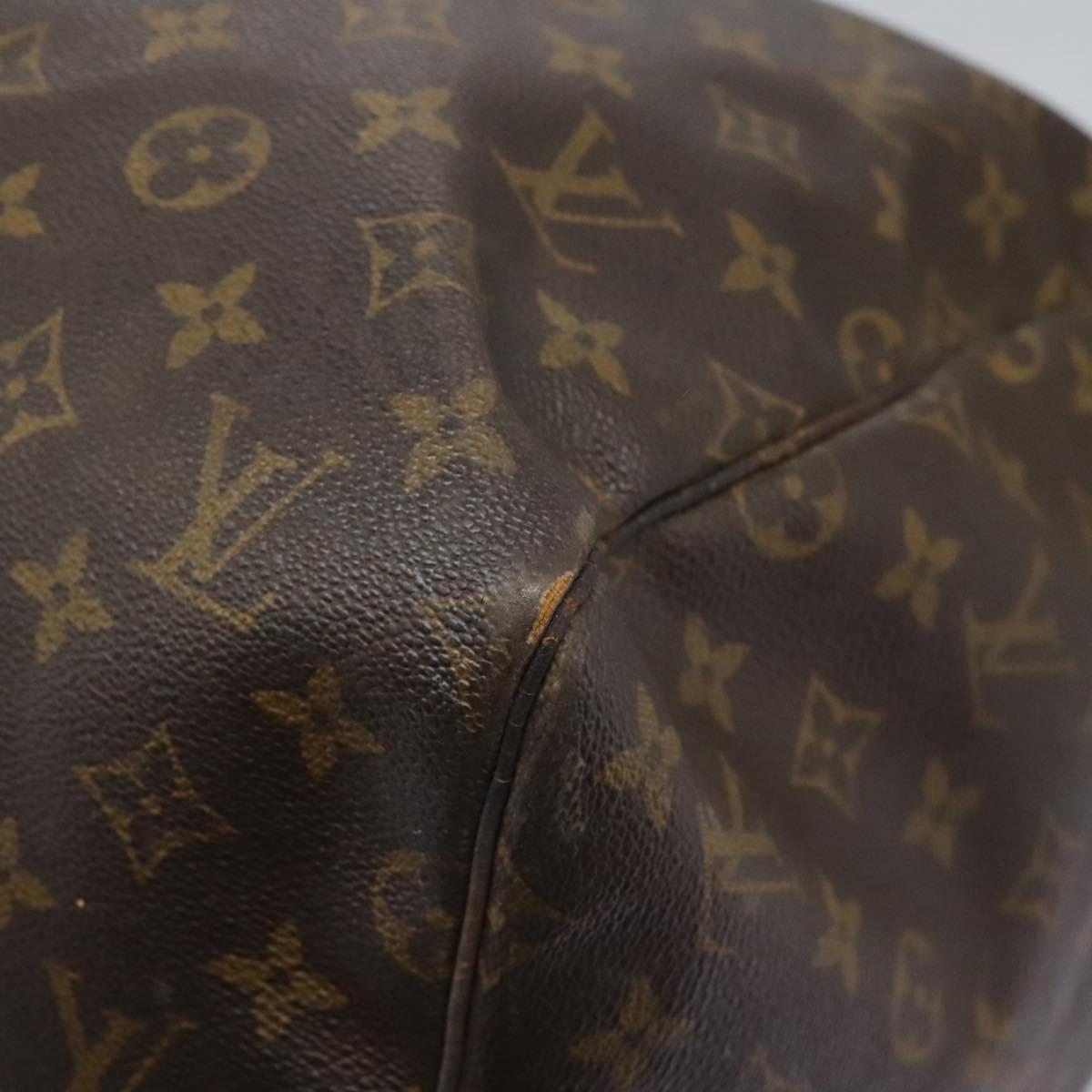 LOUIS VUITTON Monogram Keepall 55 Boston Bag M41424 LV Auth 119973