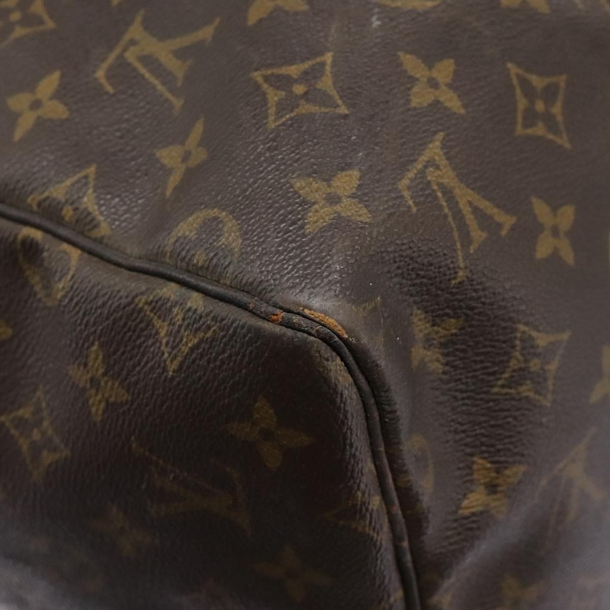LOUIS VUITTON Monogram Keepall 55 Boston Bag M41424 LV Auth 119973