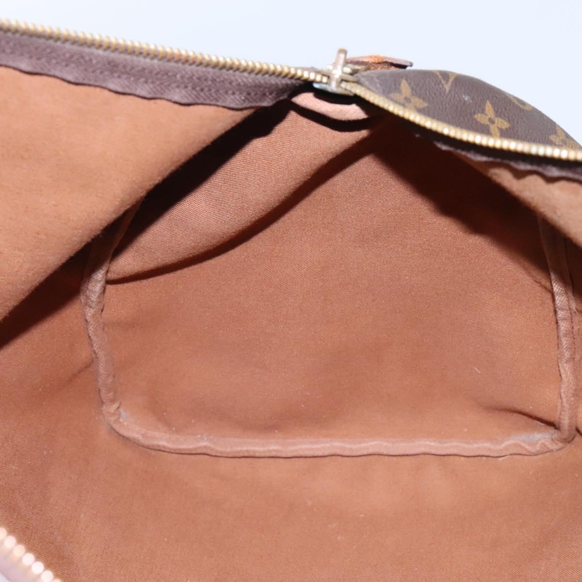 LOUIS VUITTON Monogram Keepall 55 Boston Bag M41424 LV Auth 119973