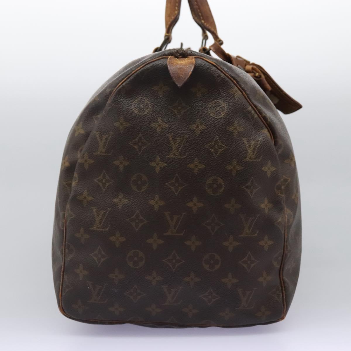 LOUIS VUITTON Monogram Keepall 55 Boston Bag M41424 LV Auth 119973