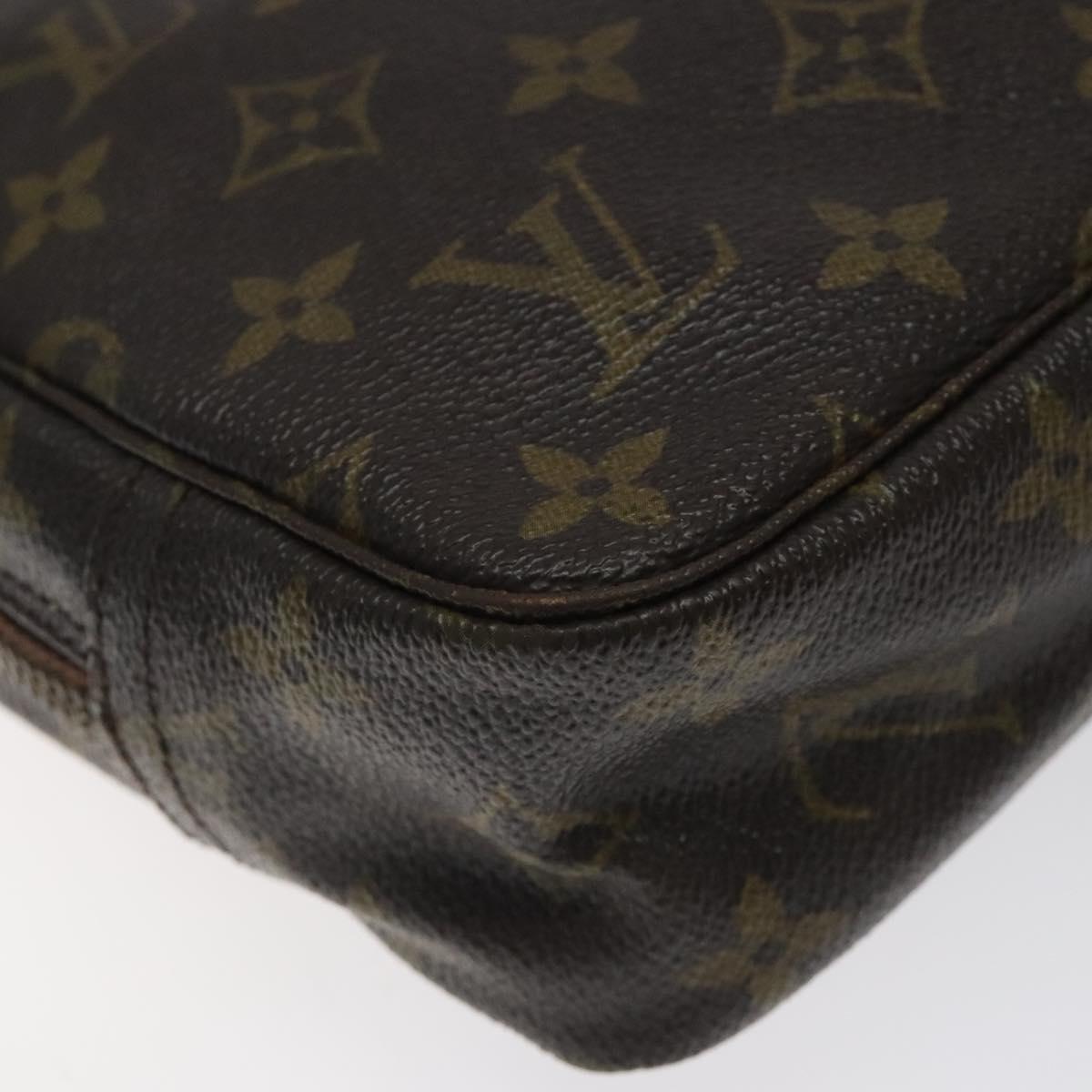 LOUIS VUITTON Monogram Trousse Toilette 23 Clutch Bag M47524 LV Auth 119977