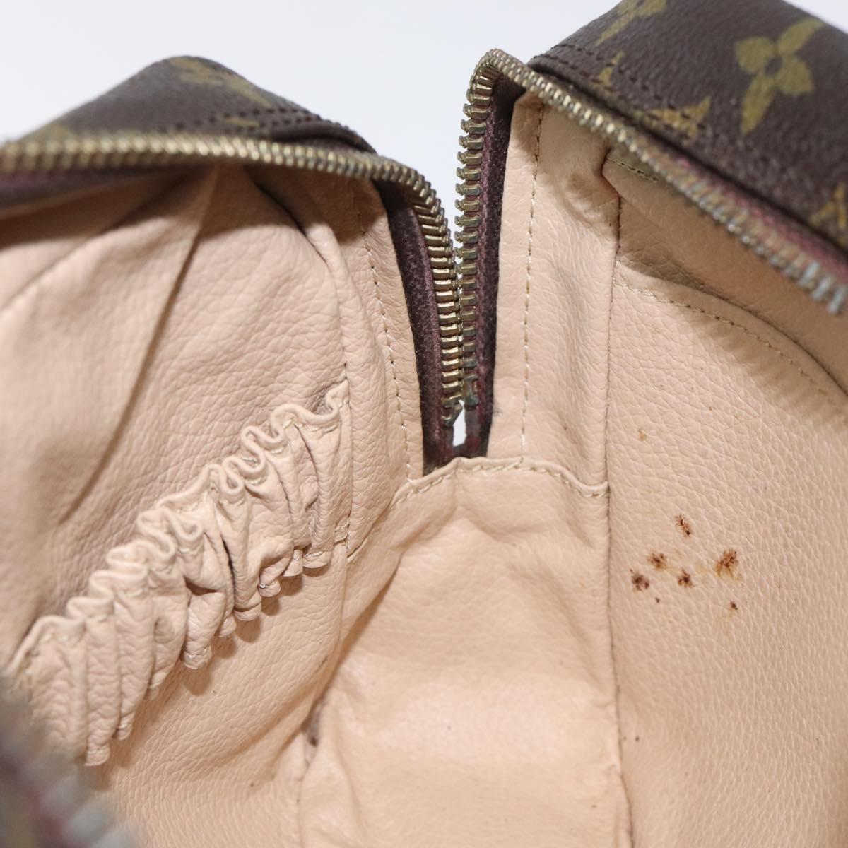 LOUIS VUITTON Monogram Trousse Toilette 23 Clutch Bag M47524 LV Auth 119977