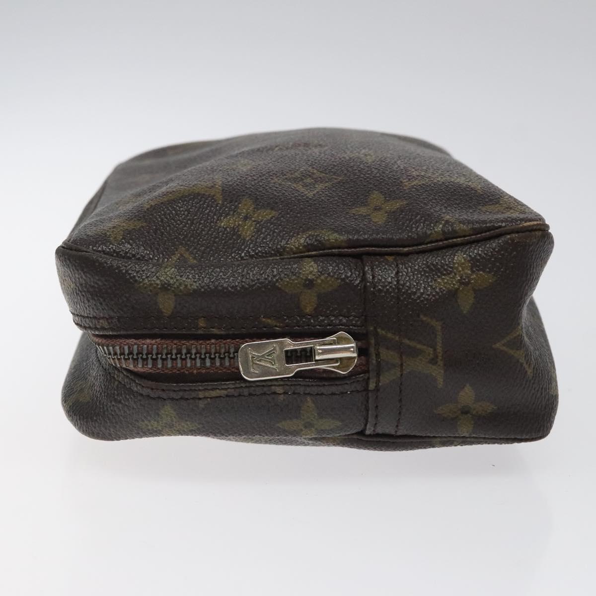 LOUIS VUITTON Monogram Trousse Toilette 23 Clutch Bag M47524 LV Auth 119977