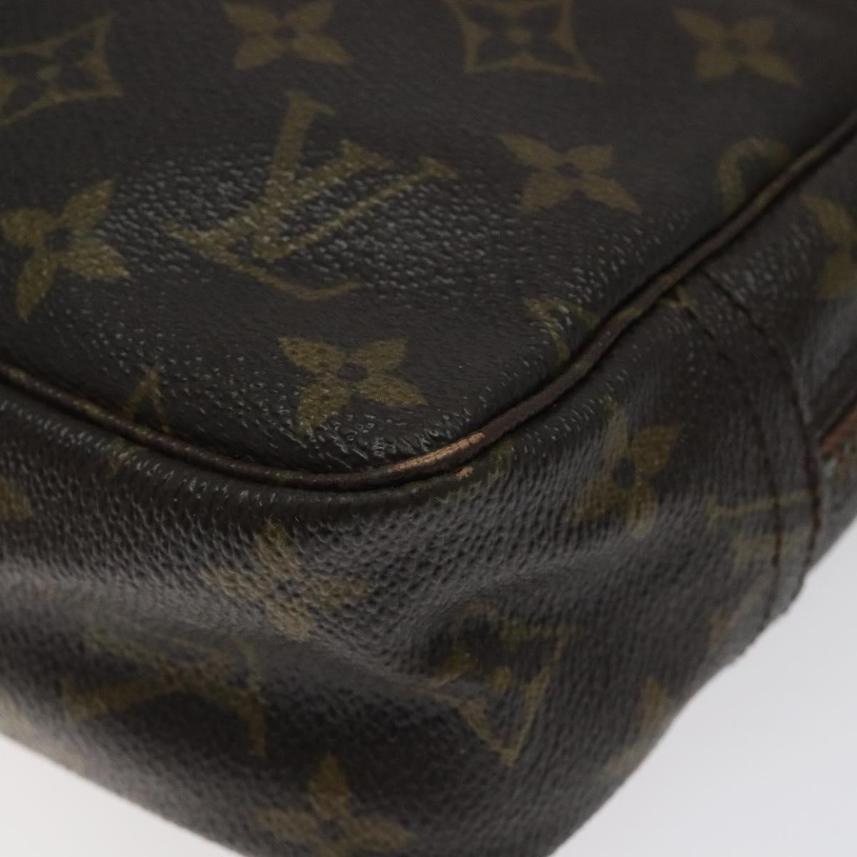 LOUIS VUITTON Monogram Trousse Toilette 23 Clutch Bag M47524 LV Auth 119977