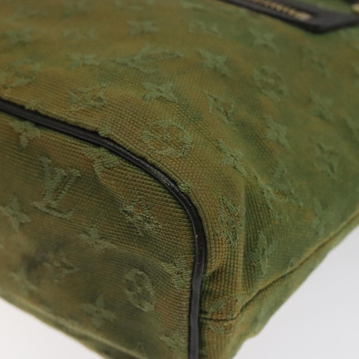 LOUIS VUITTON Monogram Mini Lucille PM Hand Bag TST Khaki M92682 LV Auth 120017