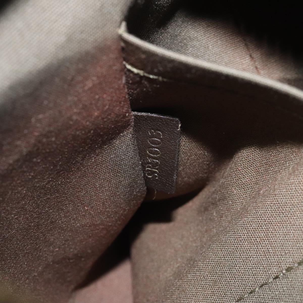 LOUIS VUITTON Monogram Mini Lucille PM Hand Bag TST Khaki M92682 LV Auth 120017