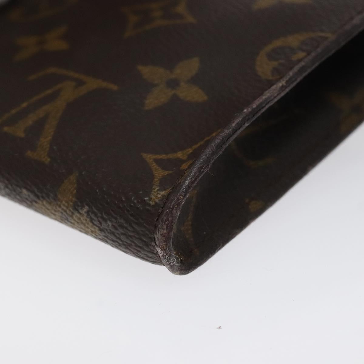 LOUIS VUITTON Monogram Bucket PM Accessory Pouch LV Auth 120068