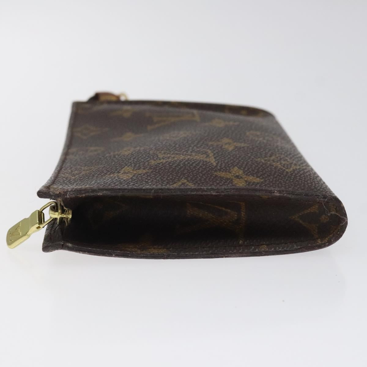 LOUIS VUITTON Monogram Bucket PM Accessory Pouch LV Auth 120068
