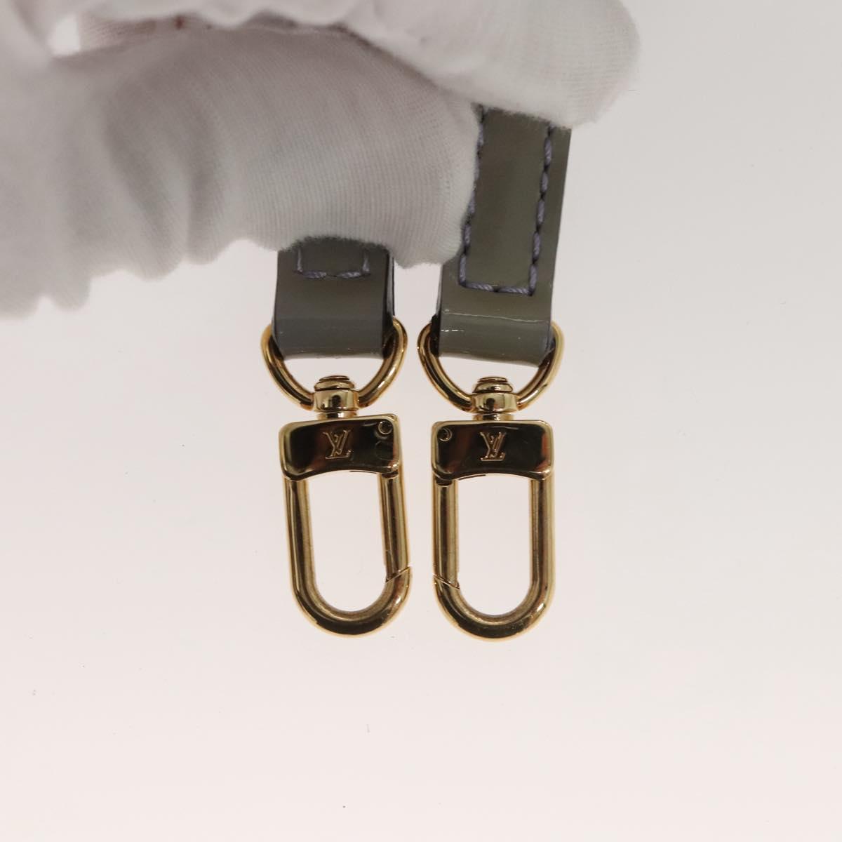 LOUIS VUITTON Vernis Monceau BB Hand Bag 2way Lila M90112 LV Auth 120203